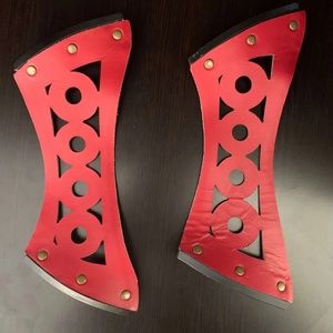 Red Deana Upper-Interchangeable Strap for LIA wedges